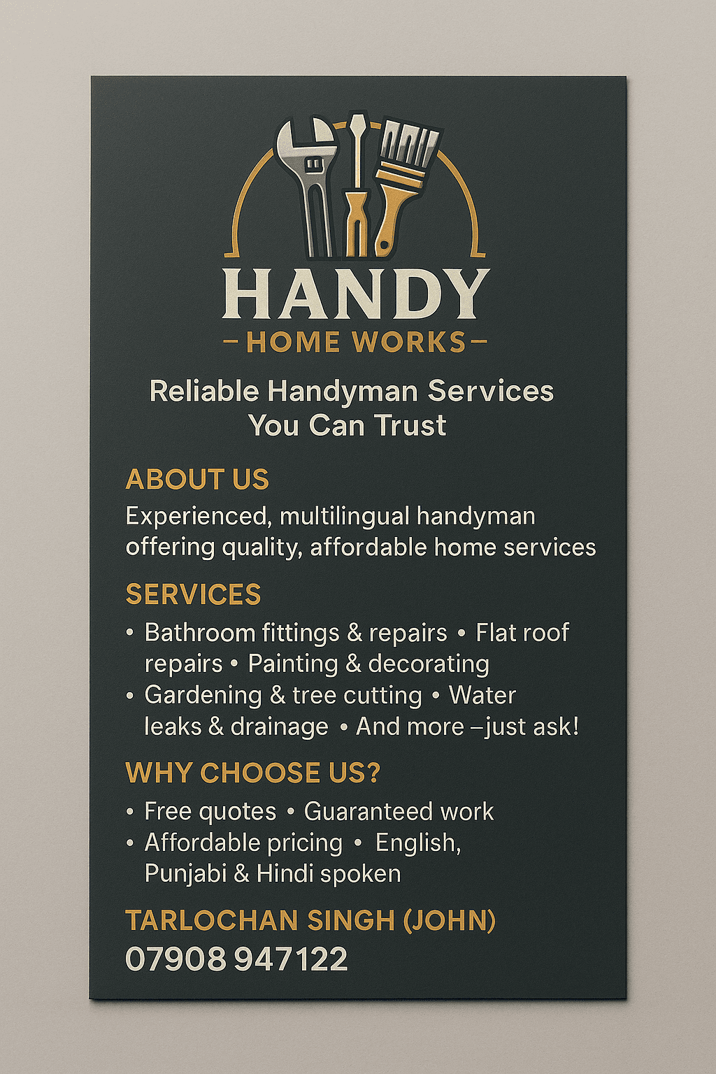 Handy home works